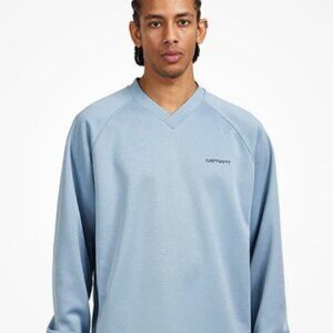 Brand New Carhartt Tracksuit Sweat Shirt (Dusty Ice bolan style code)
